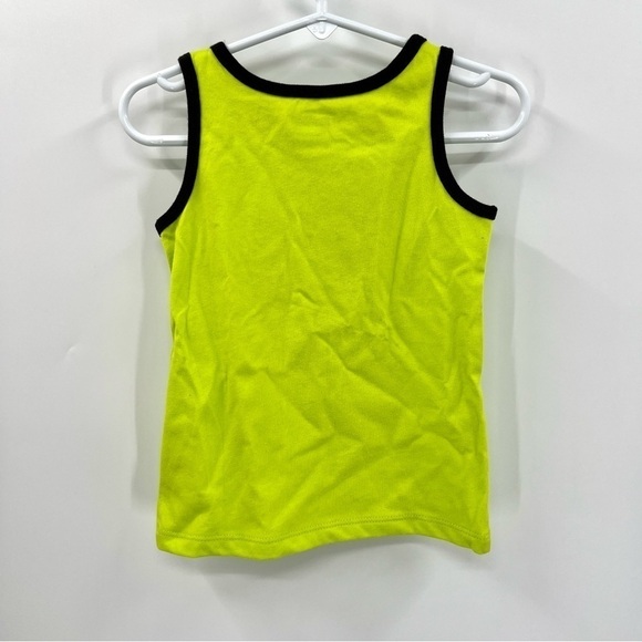 GARANIMALS Boy's Bright Neon Green Surfer Dinosaur Tank Top Size 2T - Picture 6 of 9